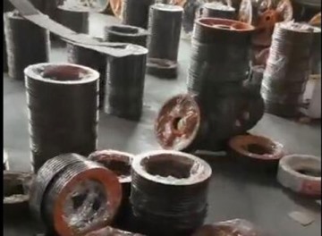 曳引輪生產過程